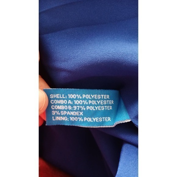 Walter By Walter Baker Sleeveless Short Sequence Formal‎ Dress Size Small Blue - Picture 7 of 7